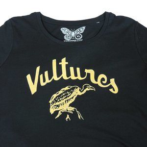 Women's Black Vultures Tee Like One Worn by Debbie Harry of Blondie - XL - New